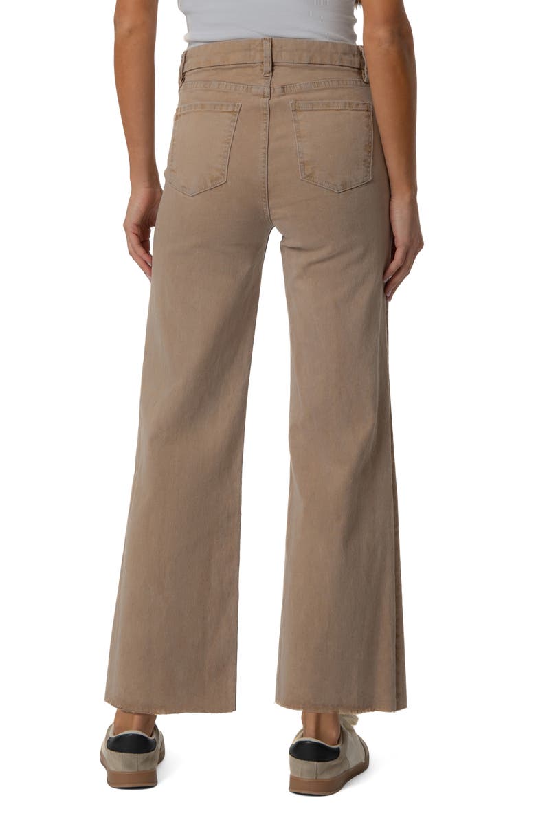 KUT from the Kloth Meg Fab Ab Raw Hem High Waist Ankle Wide Leg Jeans, Alternate, color,