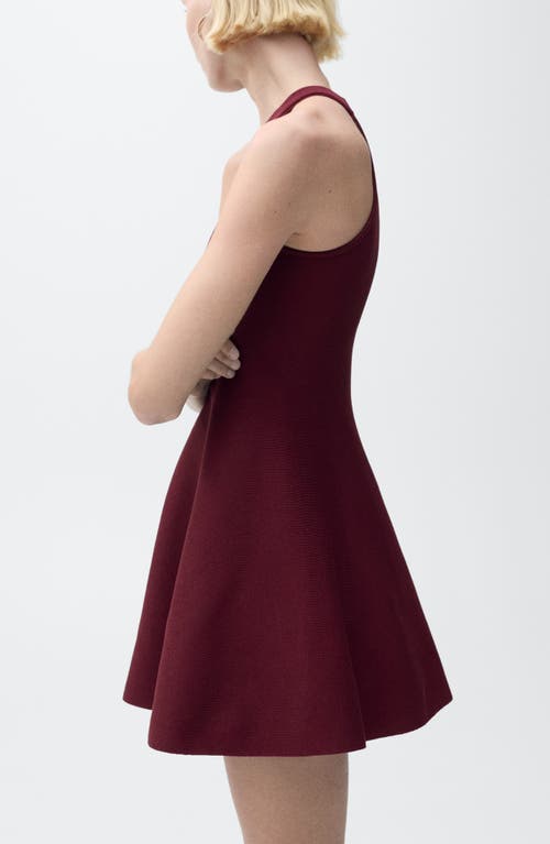 Shop Mango Sleeveless Skater Sweater Minidress