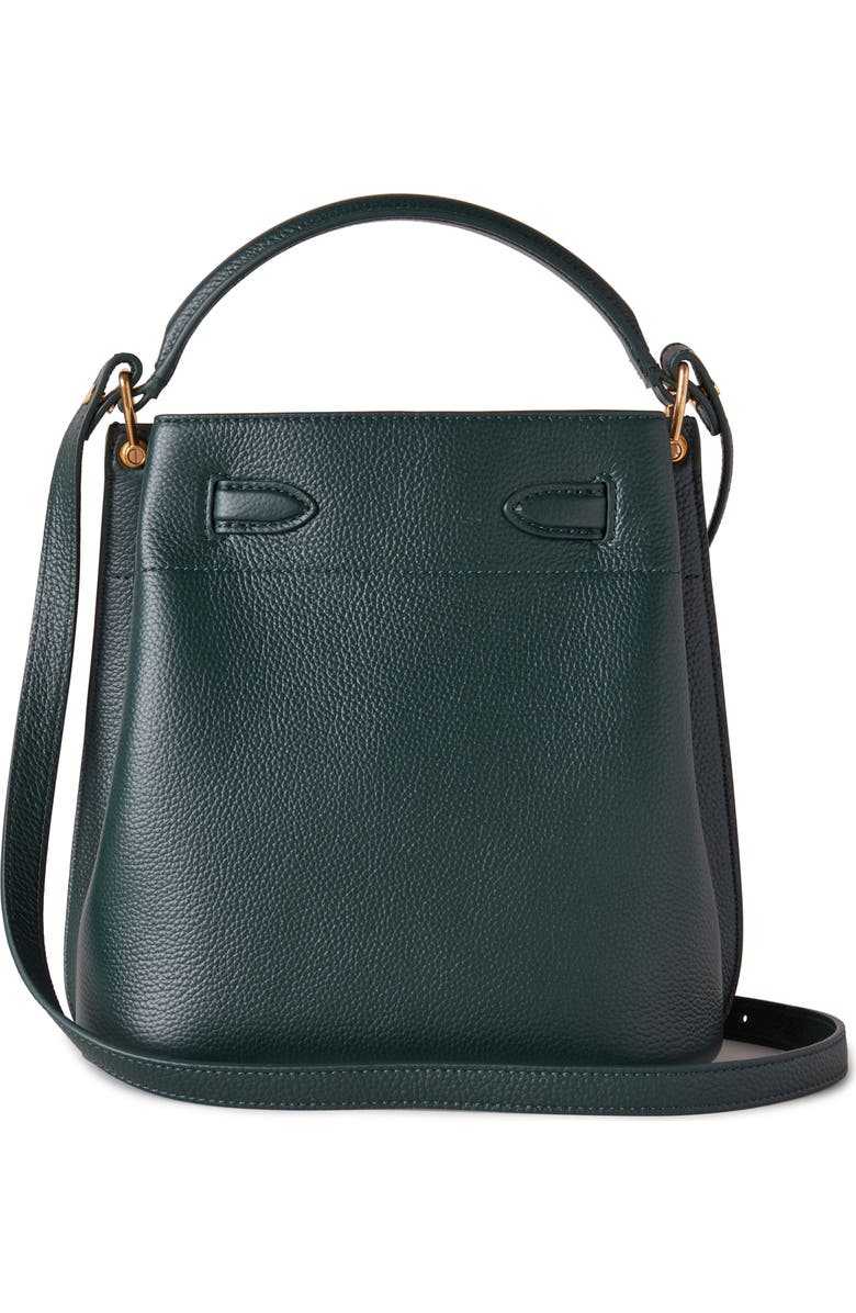 Mulberry Islington Leather Bucket Bag, Alternate, color, Mulberry Green
