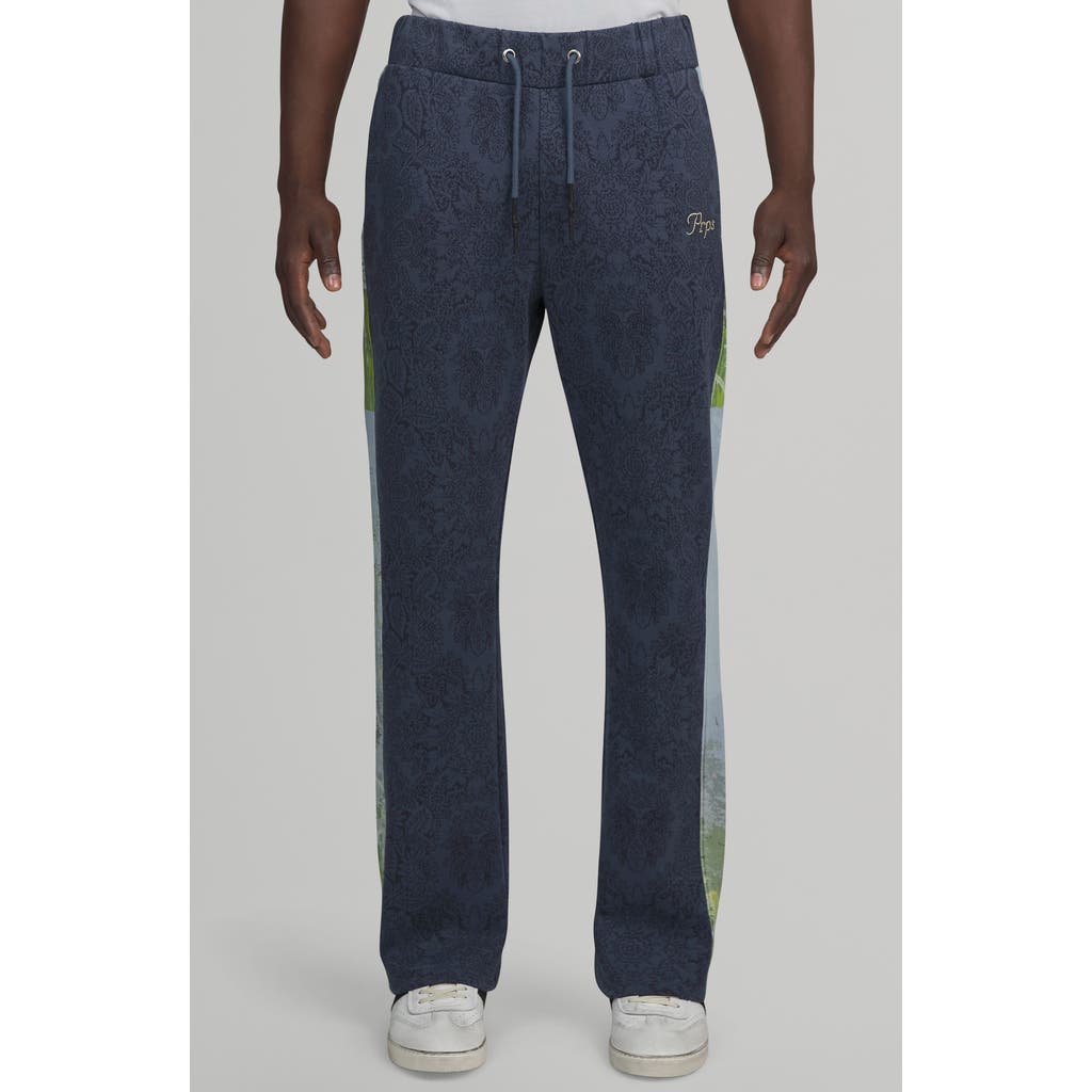 Prps Sun Valley Jacquard Pants In Blue