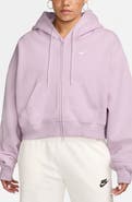 Nike Studio Fleece Oversize Cropped Hoodie