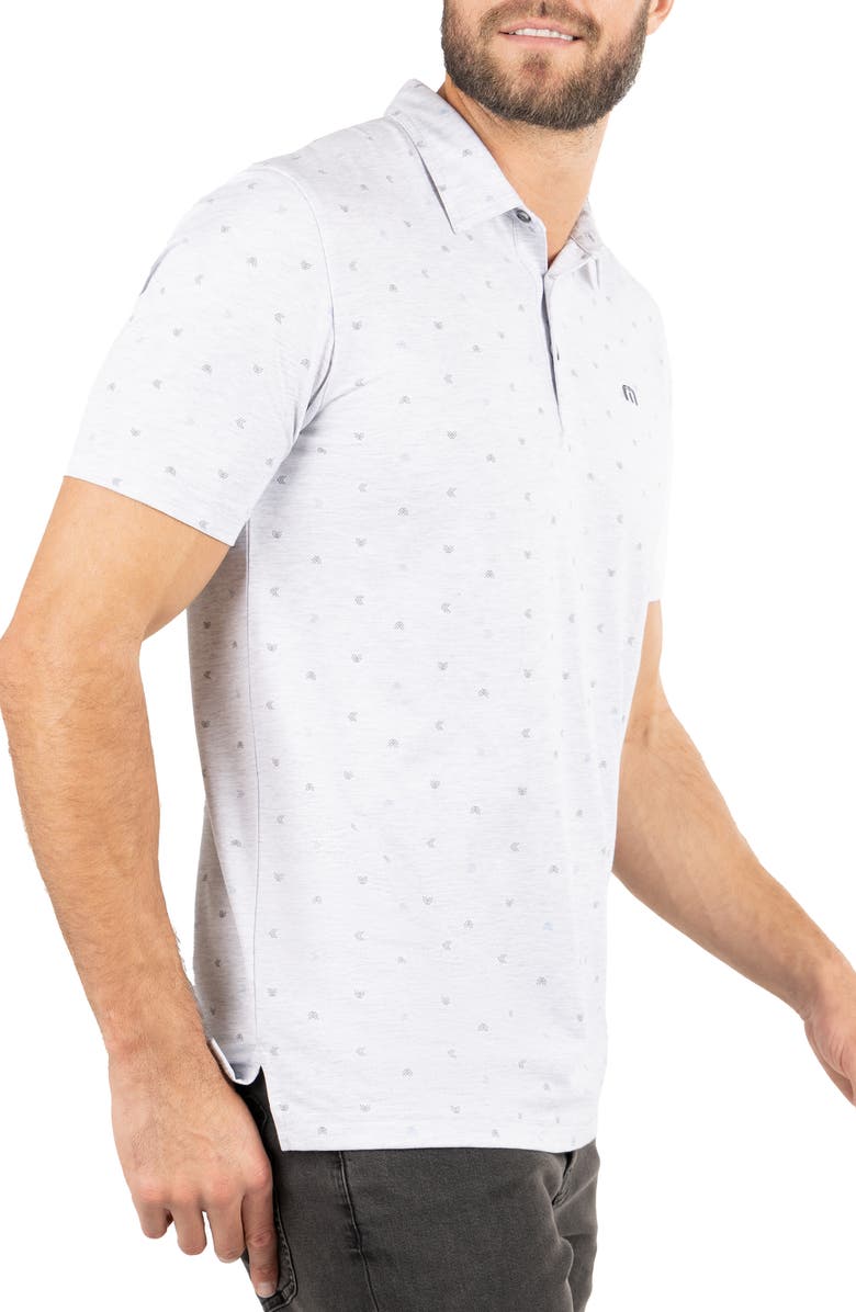 TravisMathew Hot Chili Polo, Alternate, color, Heather Light Grey