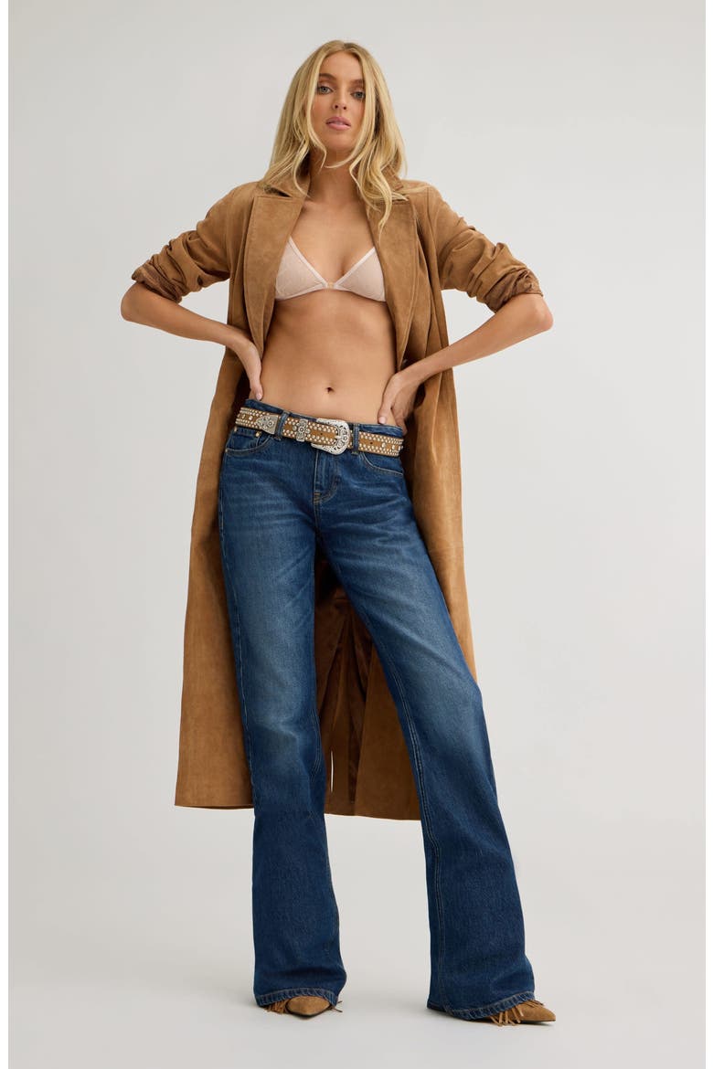 Beverly Low Rise Wide Leg Jeans, Alternate, color, BLUE