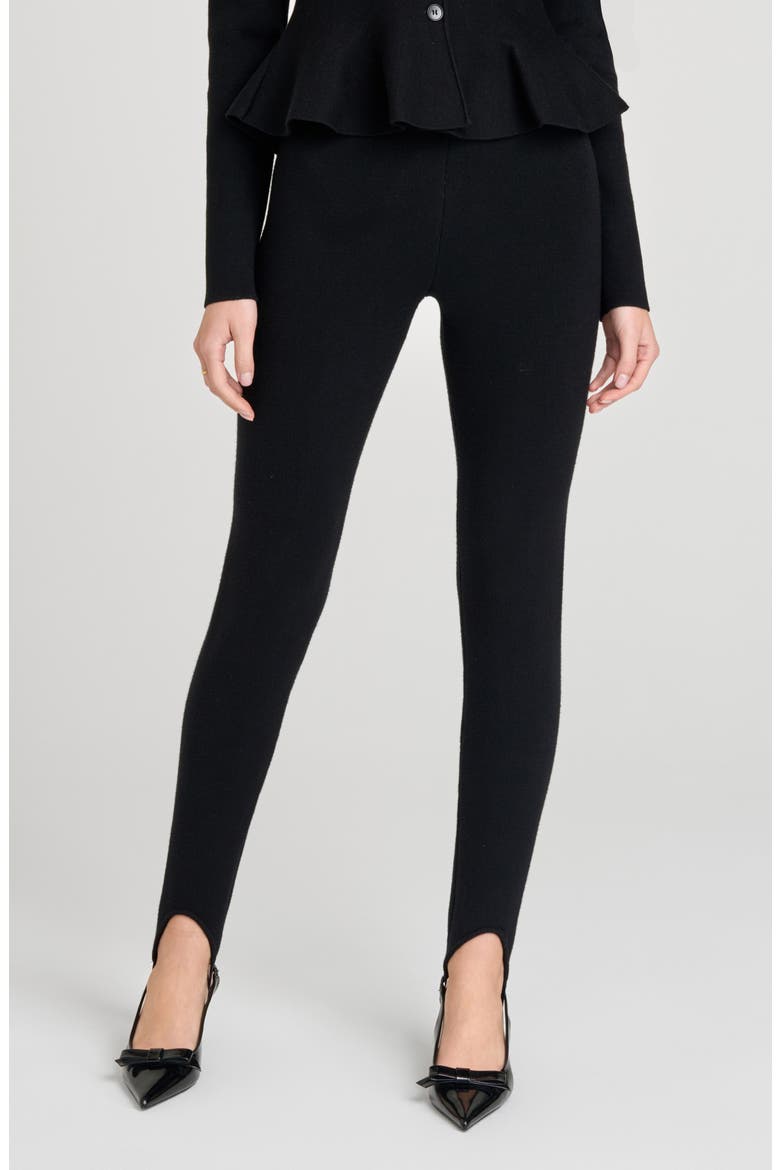 Brooklyn Stirrup Leggings, Main, color, BLACK