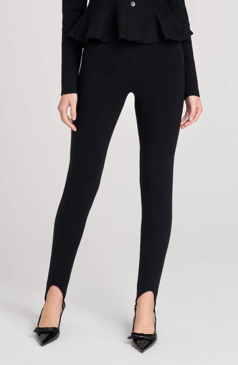 WAYF Brooklyn Stirrup Leggings, Main, color, Black