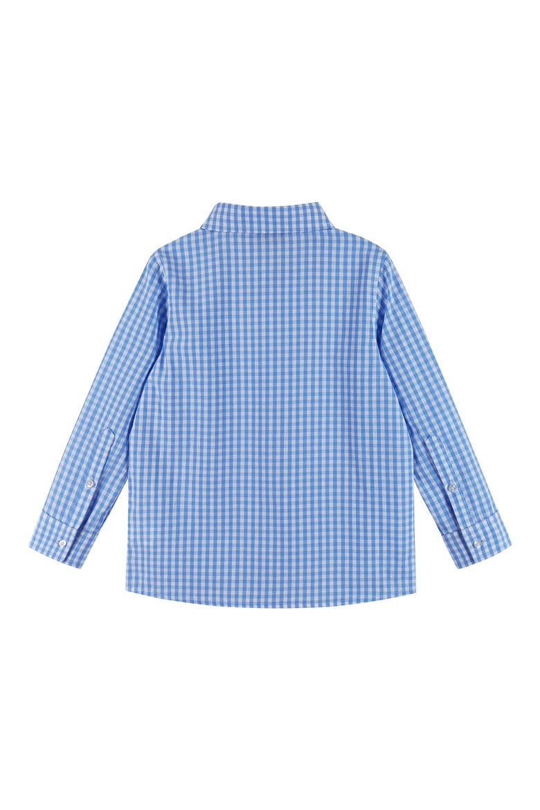 Kids' Button-Up Shirt, Pants, Suspenders & Bow Tie Set, Alternate, color, LIGHT BLUE/ KHAKI