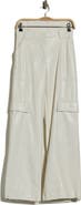 Simkhai Sofia Faux Leather Wide Leg Cargo Pants