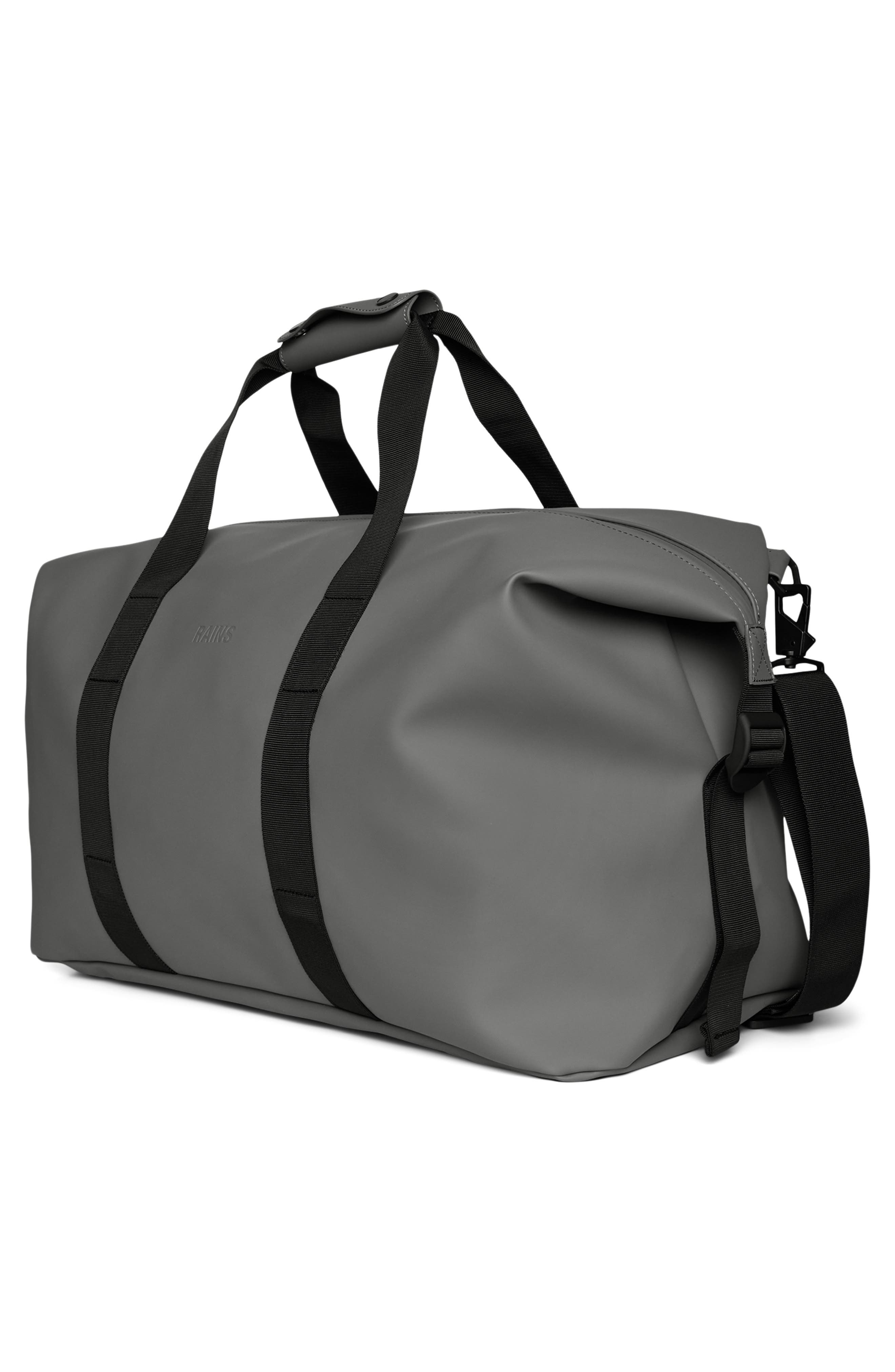 Rains Hilo Waterproof Weekend Bag, Alternate, color, Grey