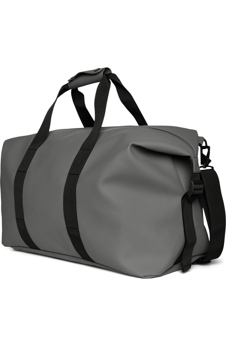Rains Hilo Waterproof Weekend Bag, Alternate, color, Grey