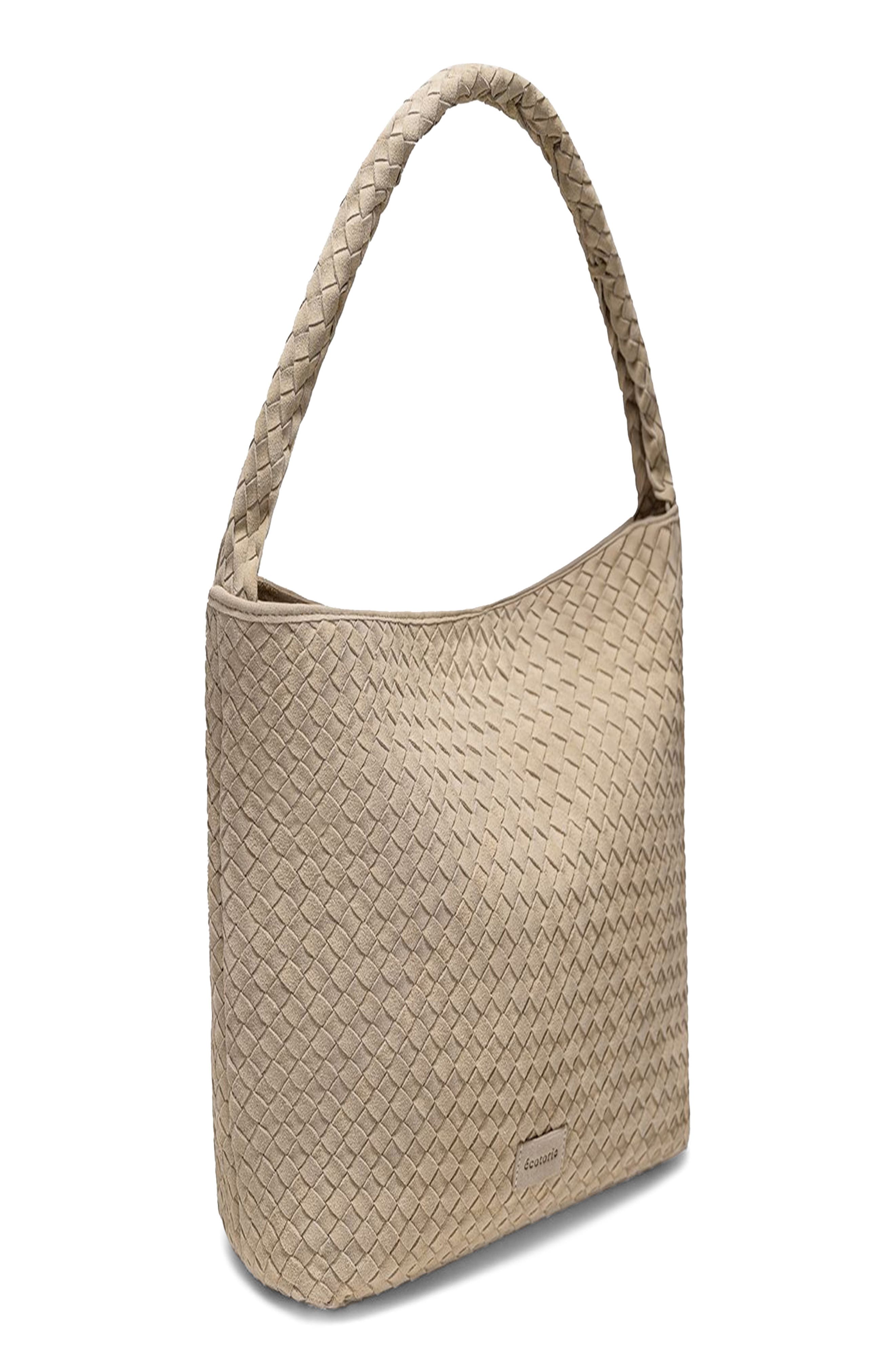 Écotorie San Antonio Leather Hobo, Alternate, color, Beige