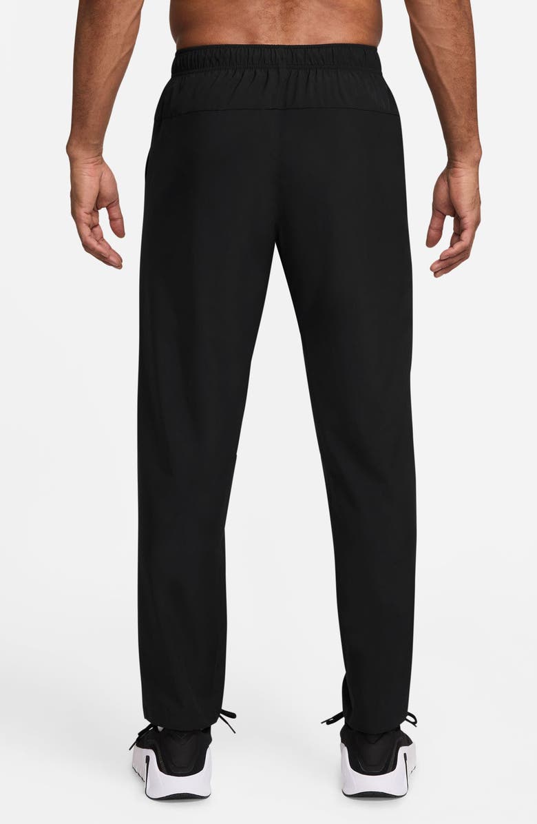 Nike Form Dri-FIT Open Hem Versatile Trousers, Alternate, color, Black/ White