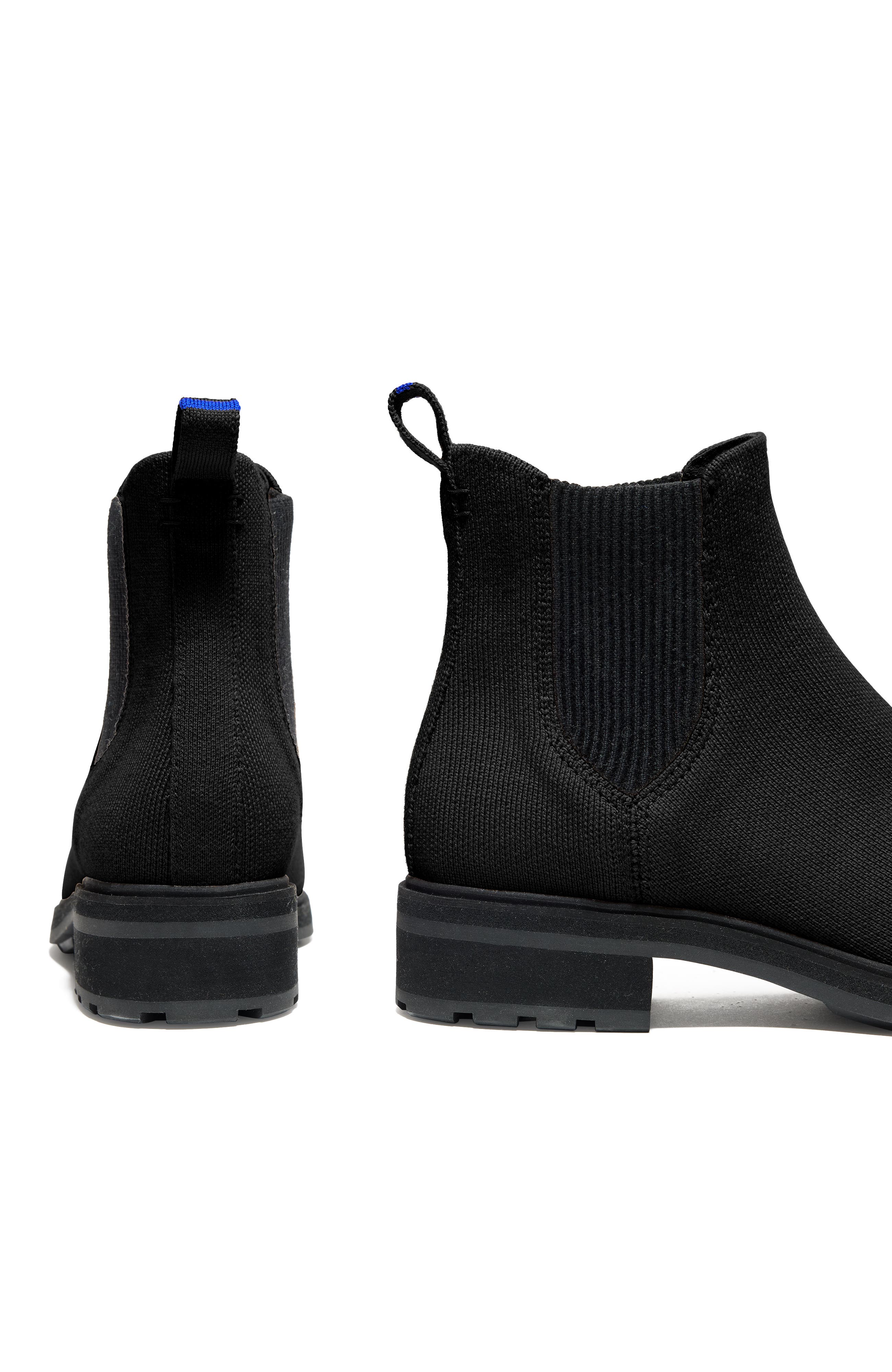 Rothy's The Lug Boot, Alternate, color, Onyx Black