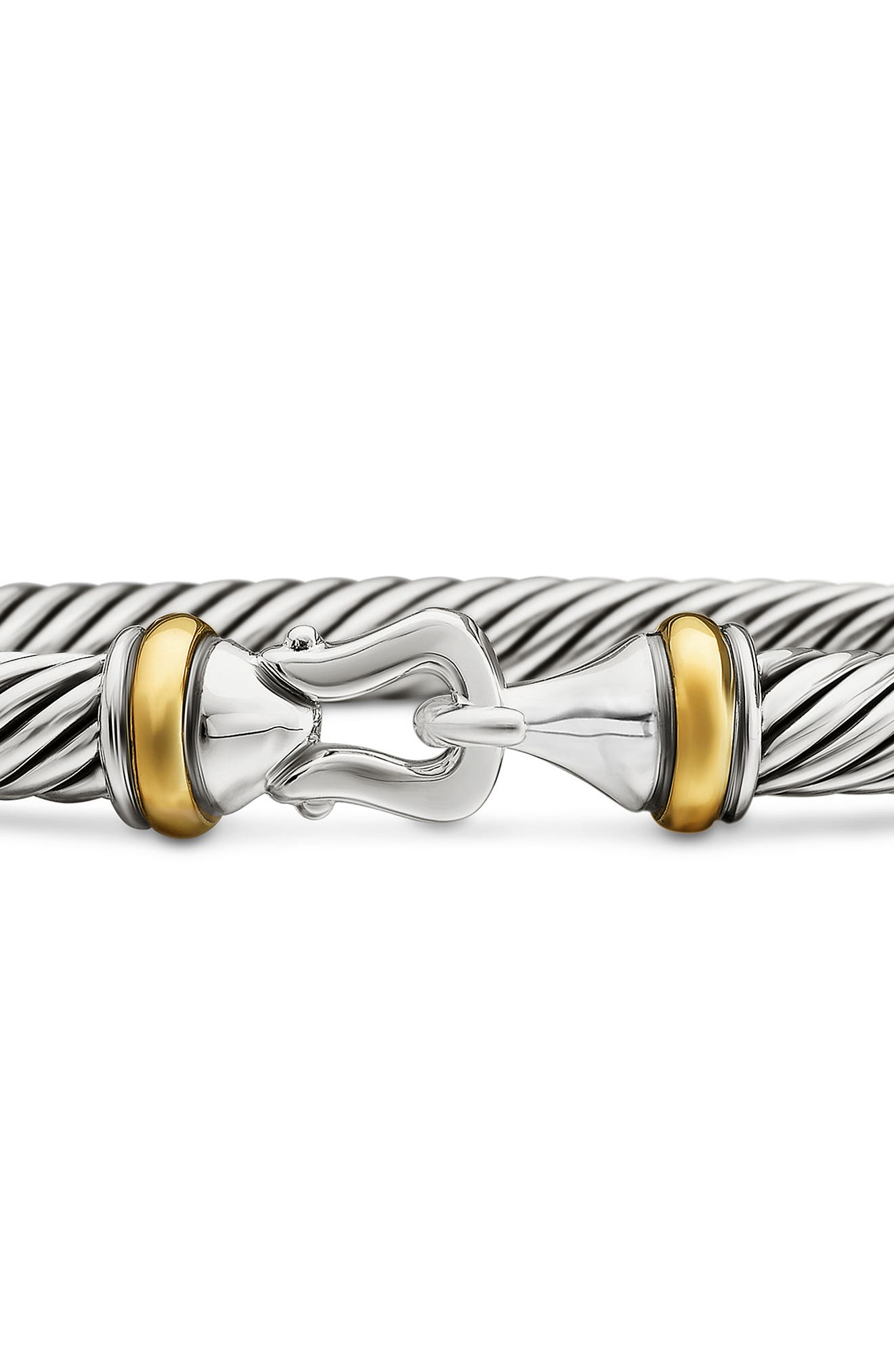Cable Classic Buckle Bracelet with 18K Gold, 5mm (Women) | Nordstrom