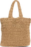 URBAN EXPRESSIONS HANDBAGS Straw Tote