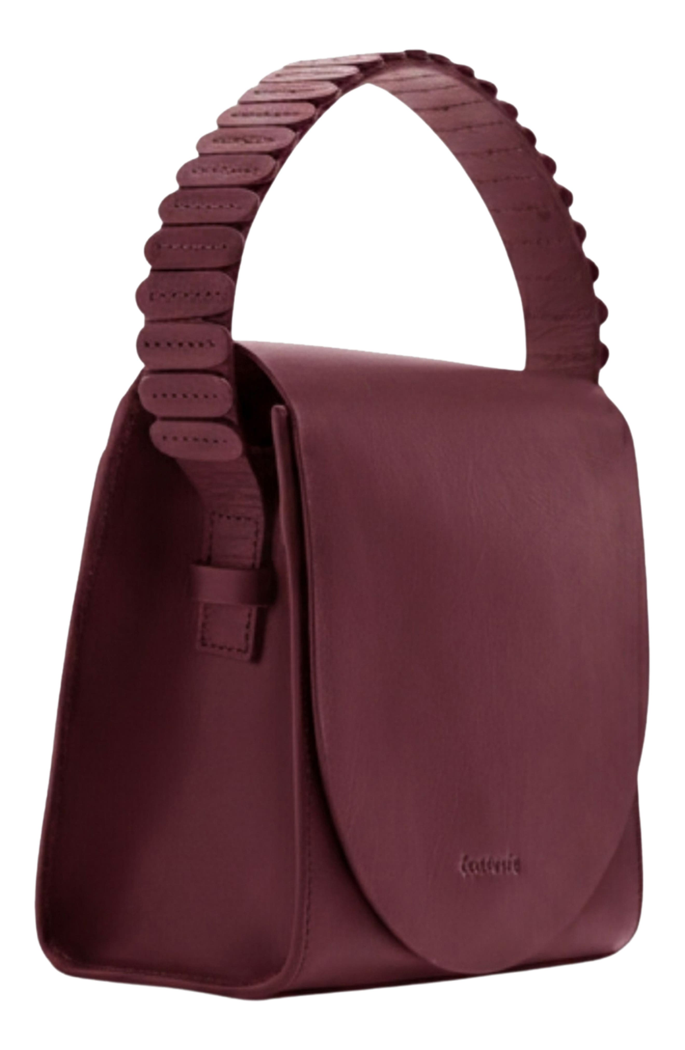 Margaux Leather Crossbody Bag, Alternate, color, WINE