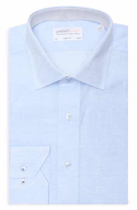 Lorenzo Uomo Trim Fit Cotton Dress Shirt