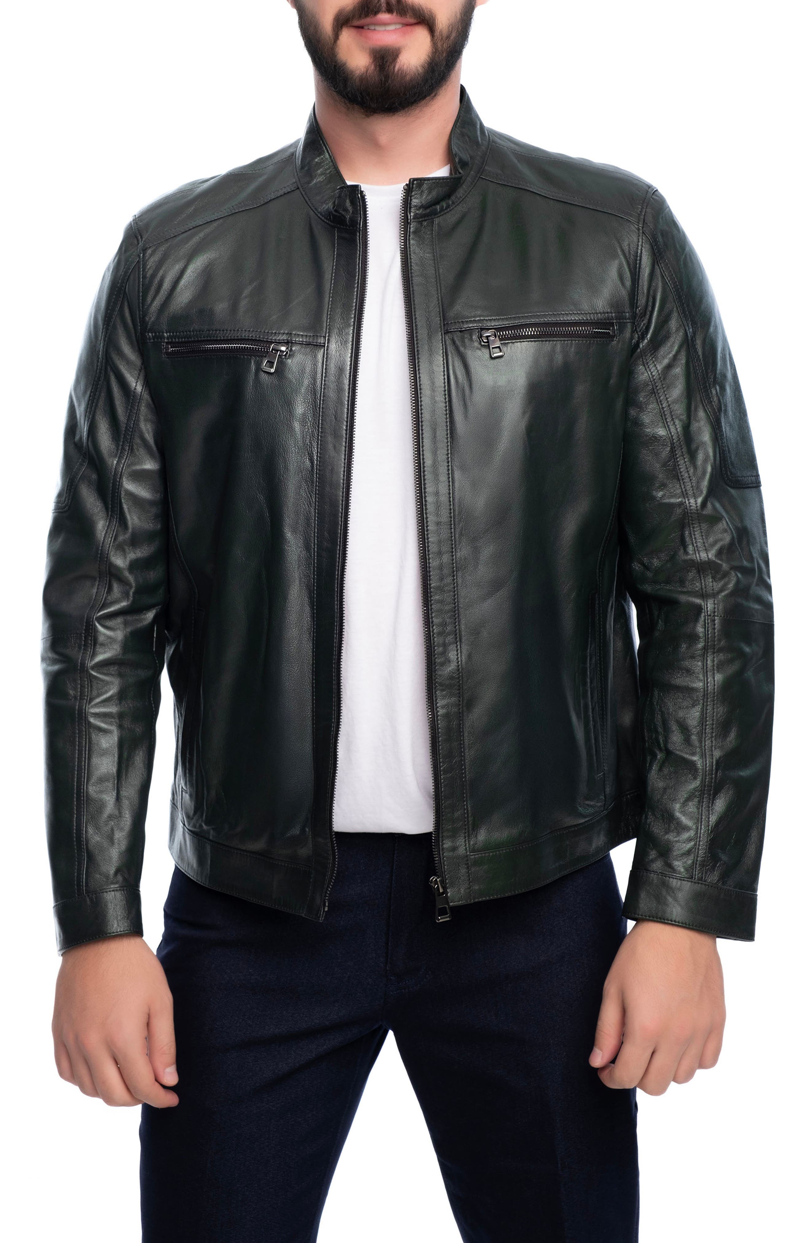 VELLAPAIS Soft Leather Jacket