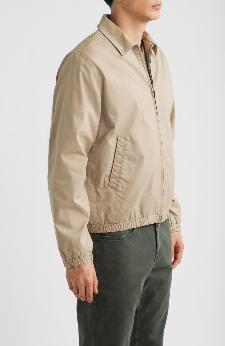rag & bone Harrington Stretch Cotton Jacket, Alternate, color, Warmtaupe