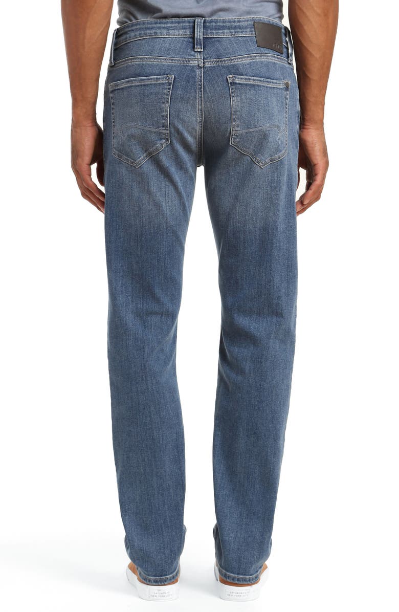 Mavi Jeans Marcus Slim Straight Leg Pants, Alternate, color, Light Used Brushed Tucs