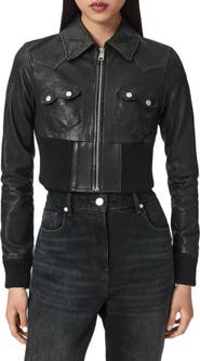 AllSaints Lena Leather Jacket