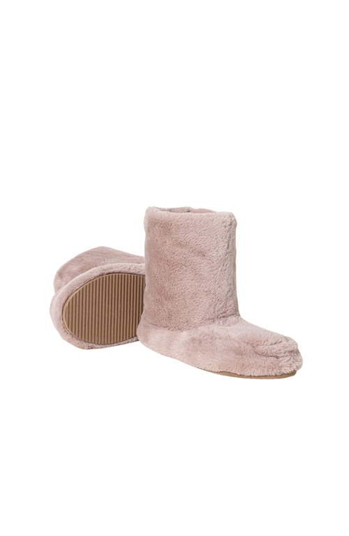 Uncommon Goods Cozy Lavender Warming Booties In Pink
