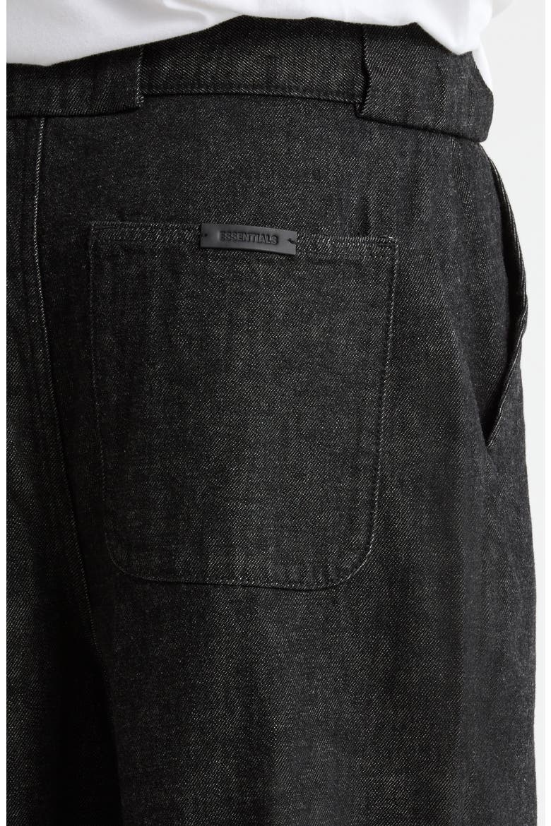 Cotton Work Pants, Alternate, color, VINTAGE BLACK
