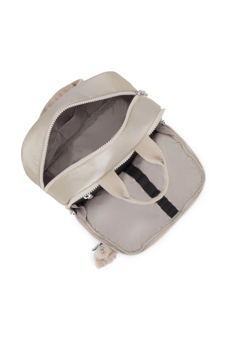 Beachpalm Small Metallic Toiletry Bag, Alternate, color, Metallic Glow