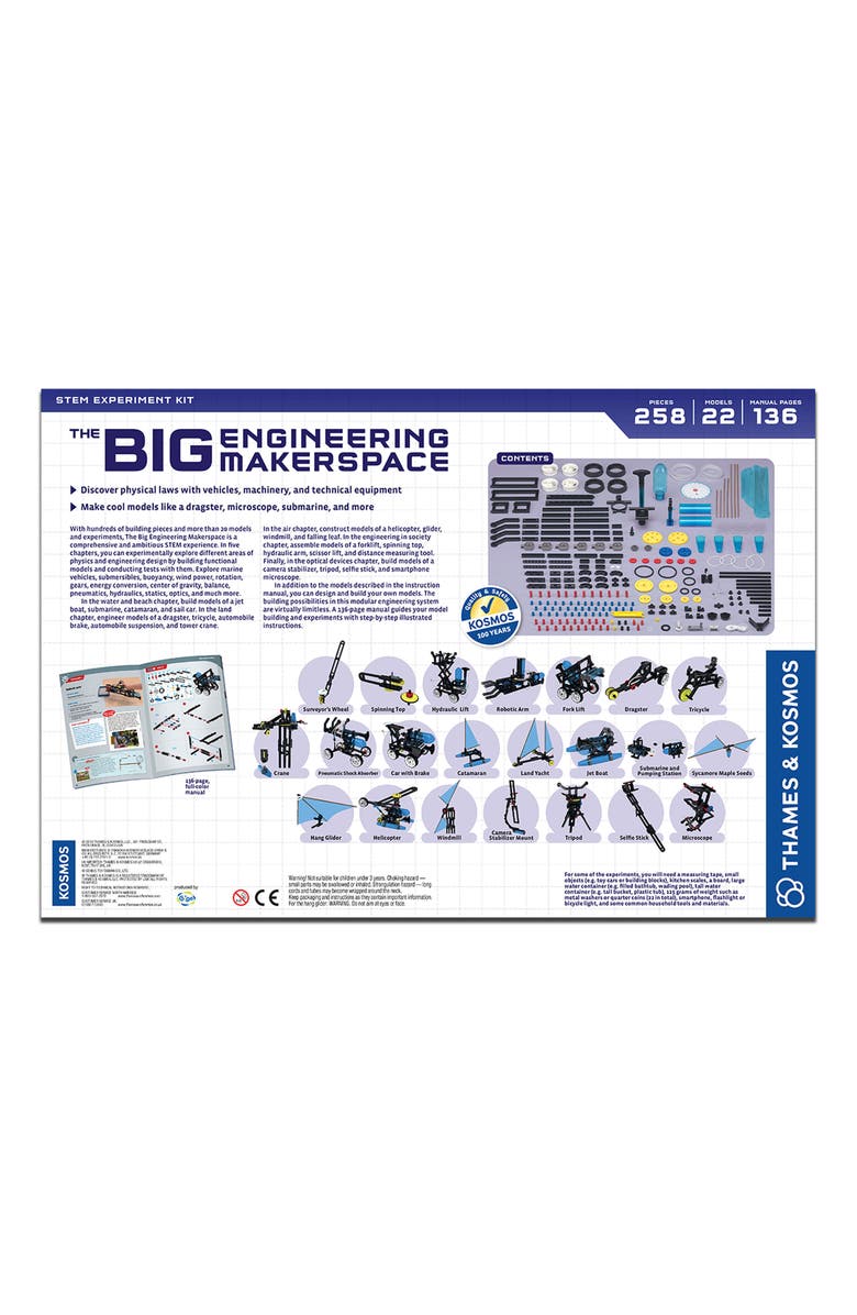 Thames & Kosmos The Big Engineering Makerspace Kit, Alternate, color, 