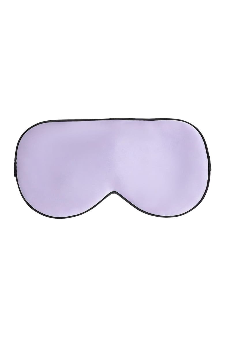 Pure Silk Elastic Band Sleep Eye Mask, Alternate, color, Lavender