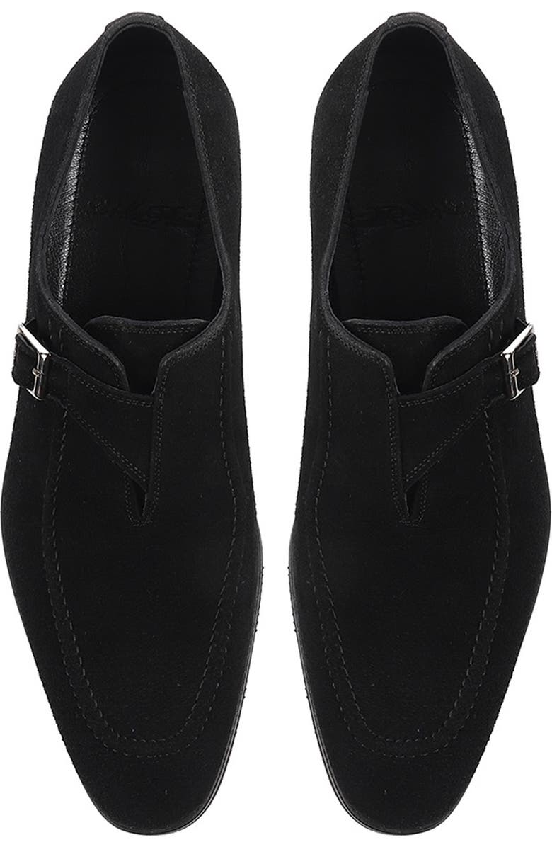 VELLAPAIS Amarillo Monk Shoe, Alternate, color, Black