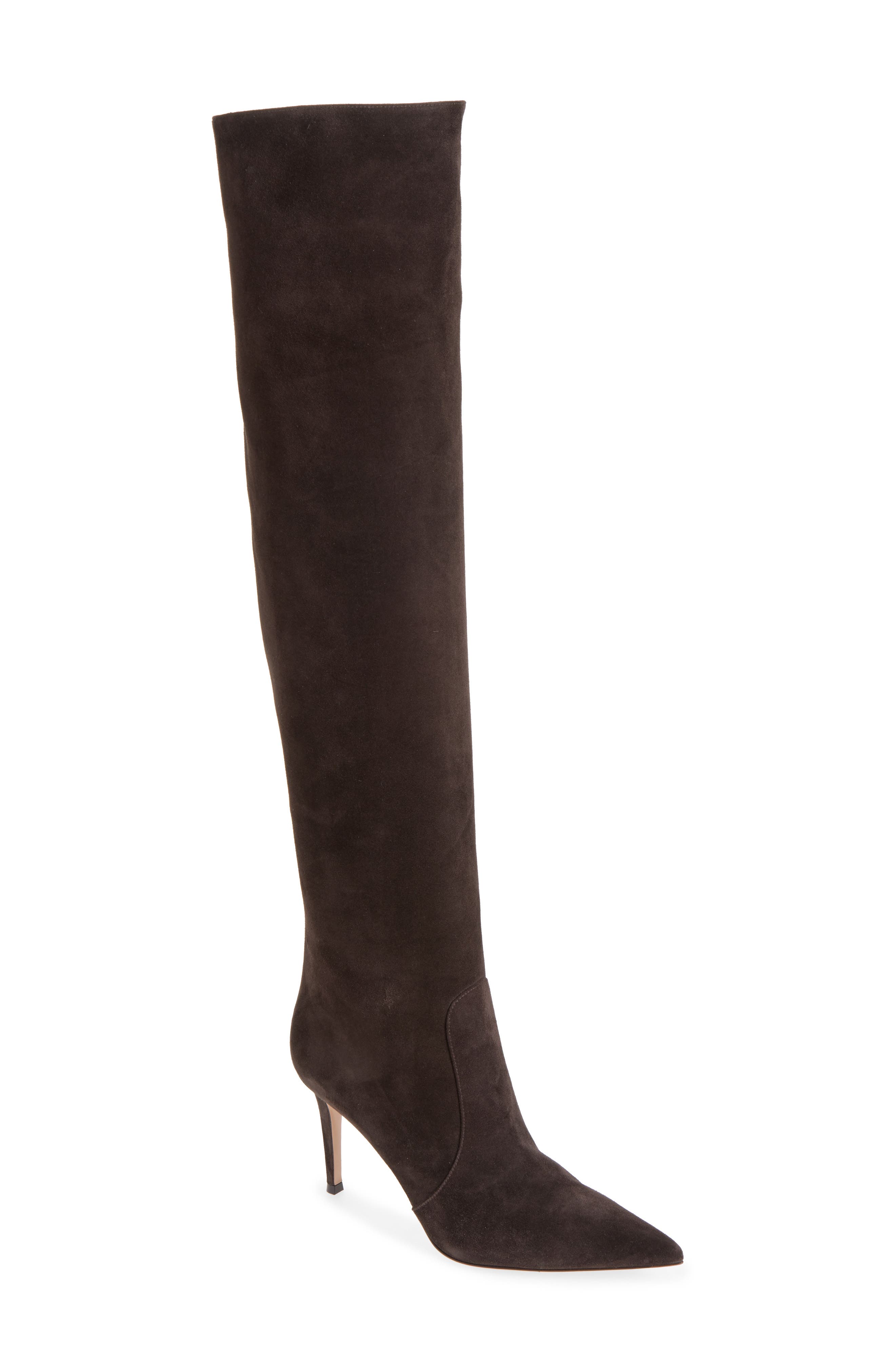 Hansen Pointed Toe Boot, Main, color, MOKA