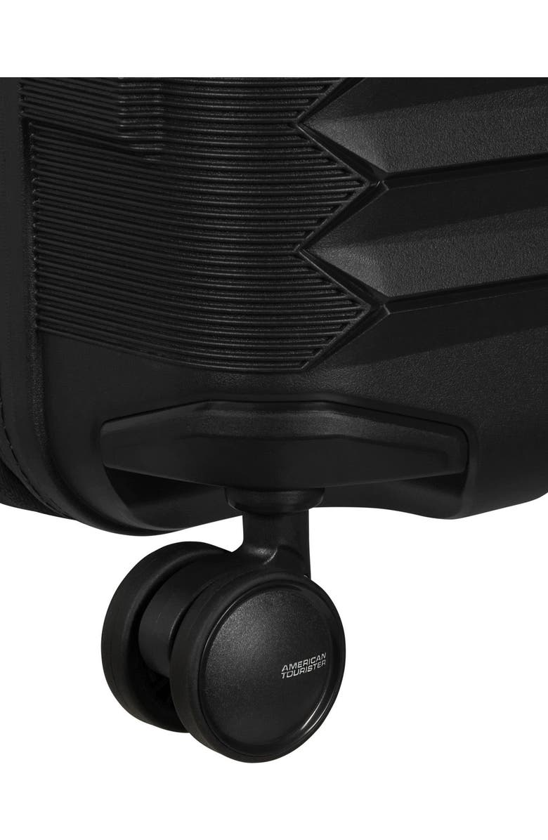 AMERICAN TOURISTER Fastfoward Expandable Hardside 22" Carry On Spinner, Alternate, color, Flash Black