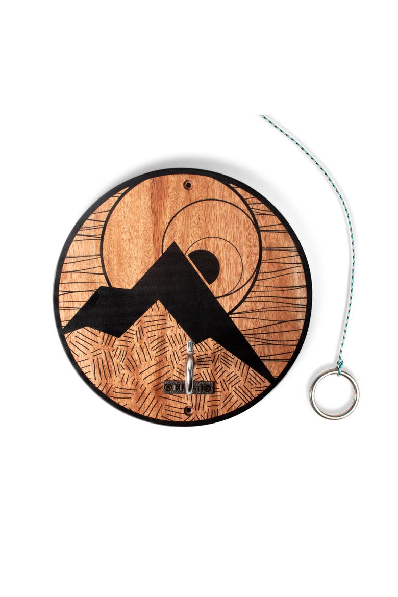 Mount Elakai Mahogany Wayfarer Hook Ring Game, Main, color, Natural Wood