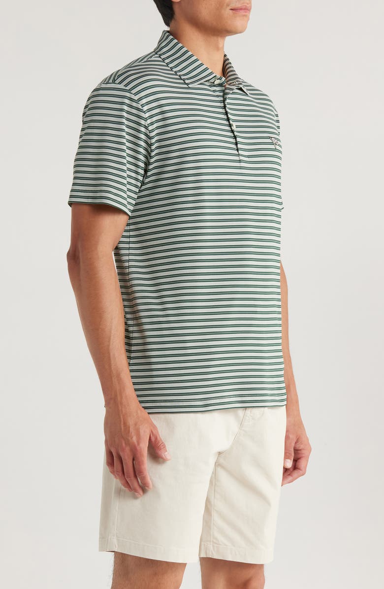 Quiet Golf Randolph Stripe Piqué Golf Polo, Alternate, color,