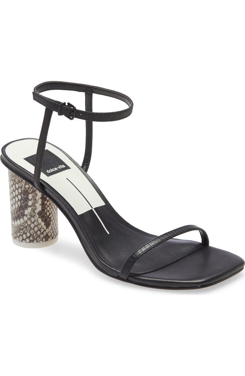 Dolce Vita Naomey Strappy Statement Heel Sandal, Main, color,
