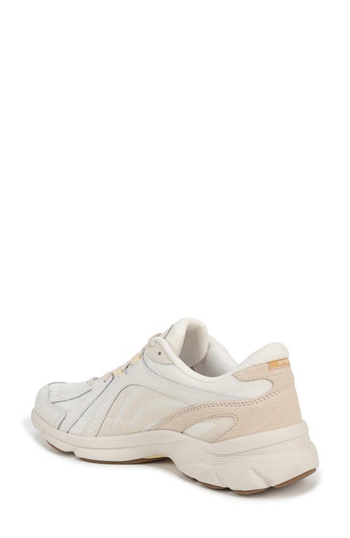 Ryka Rykä Skylift Walking Sneaker In Gardenia/white