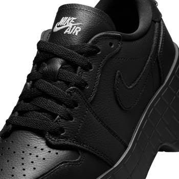 靴 Women's Air Jordan 1 Brooklyn Low Black W Air Jordan 1 Brooklyn Low 'Black'