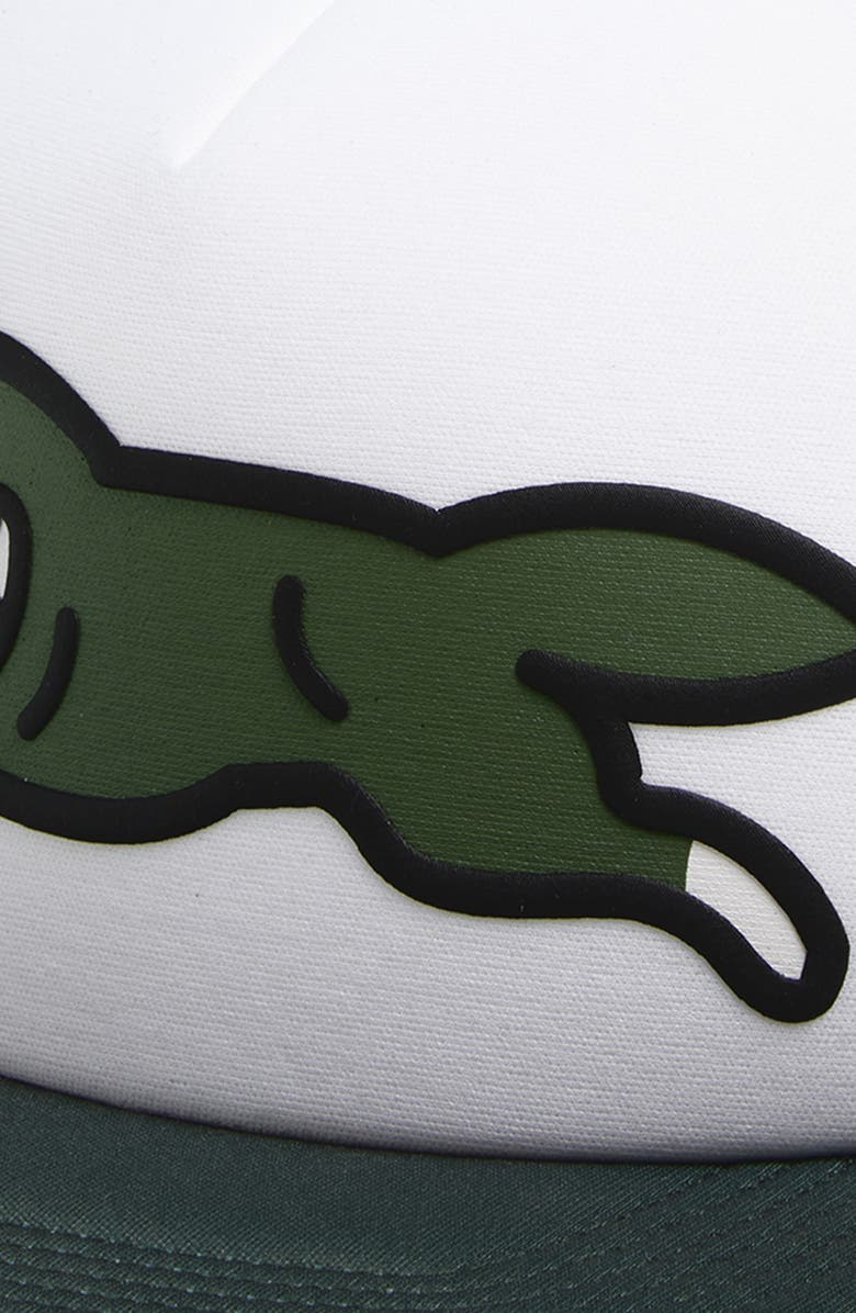 ICECREAM Running Dog Trucker Hat, Alternate, color, Bronze Green