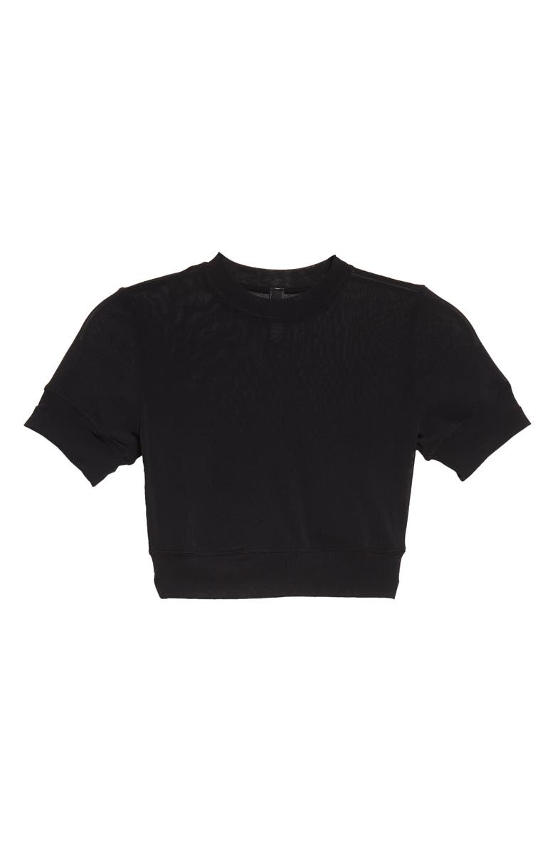 SKIMS Summer Mesh Crop T-Shirt, Main, color,