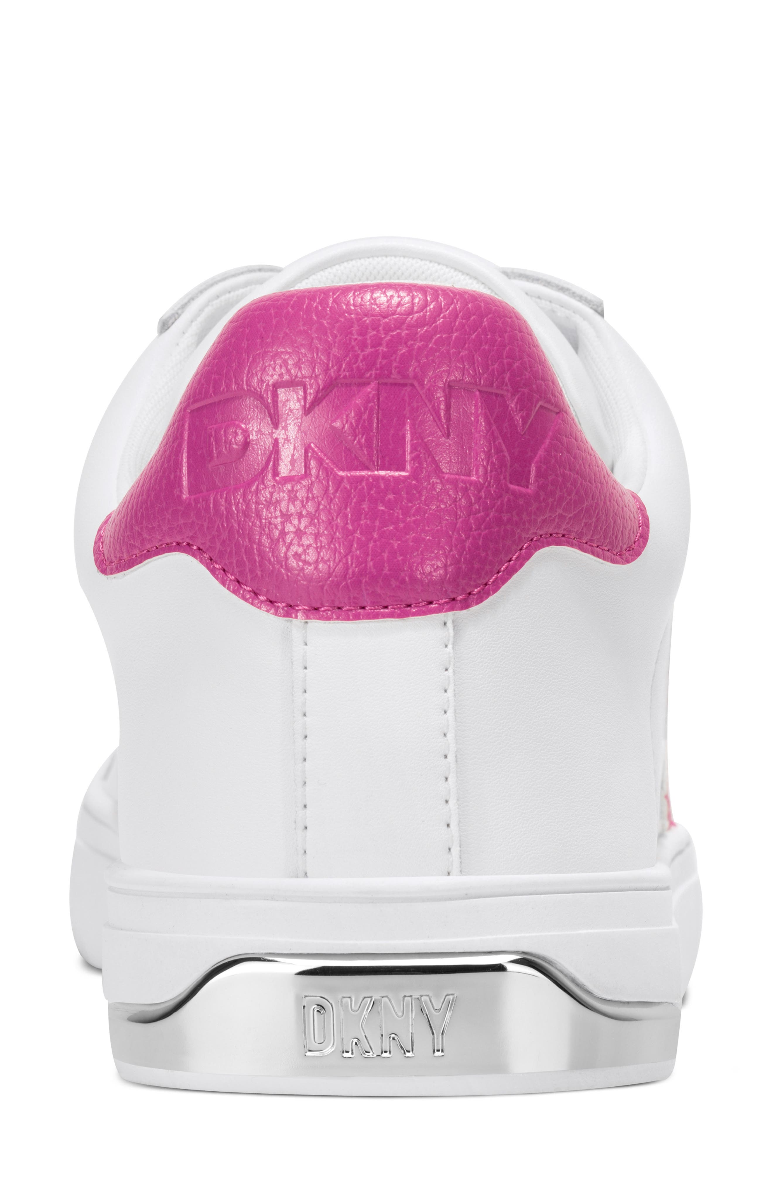 DKNY Abeni Sneaker, Alternate, color, White/ Pink