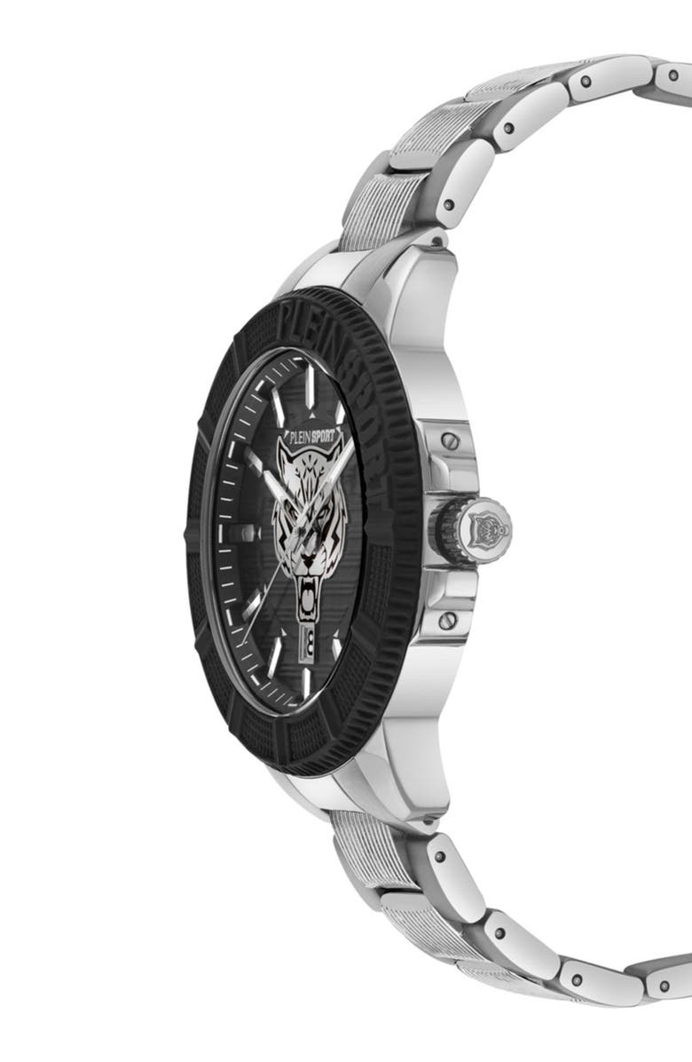 PLEIN SPORT City Rush Bracelet Watch, Alternate, color, Stainless Steel