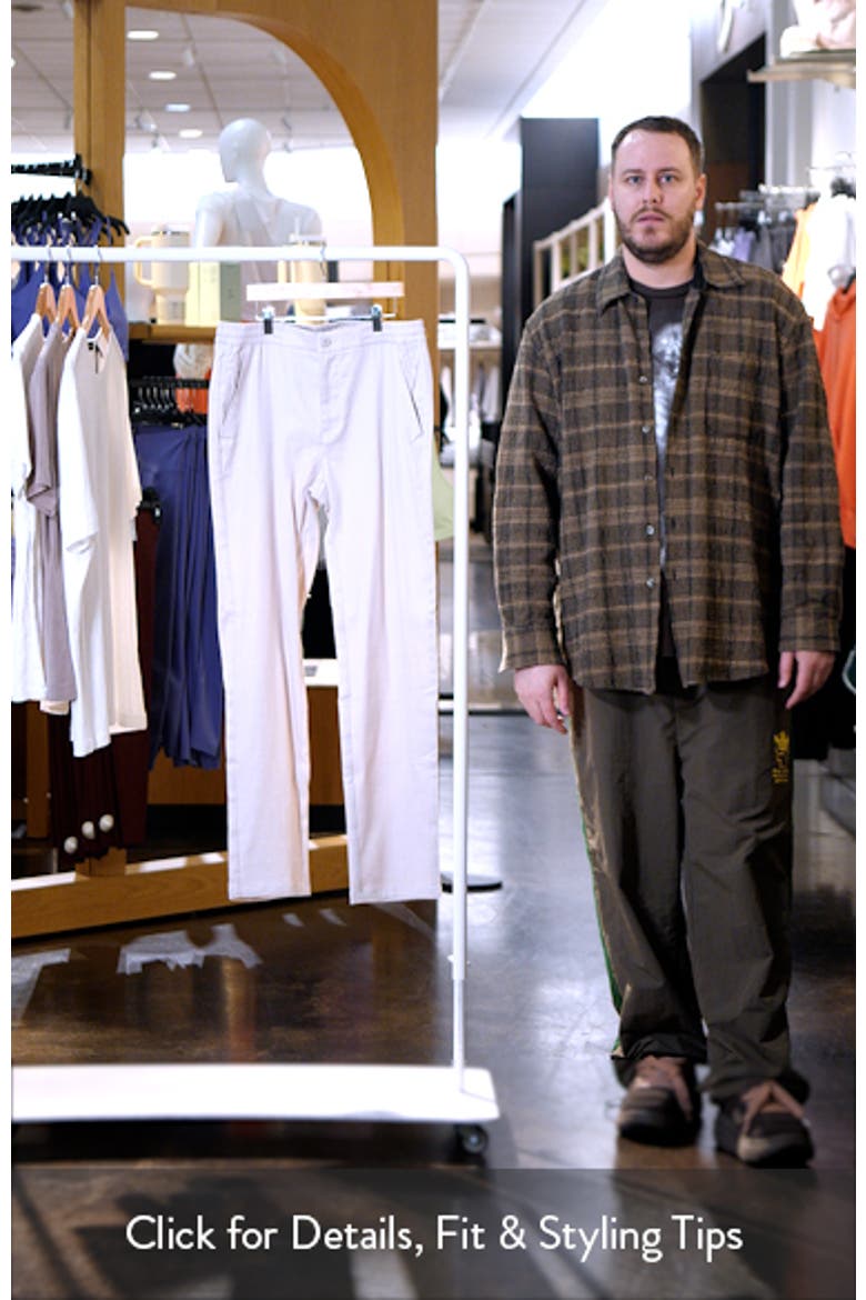 Tristan Stretch Linen & Cotton Drawstring Pants video