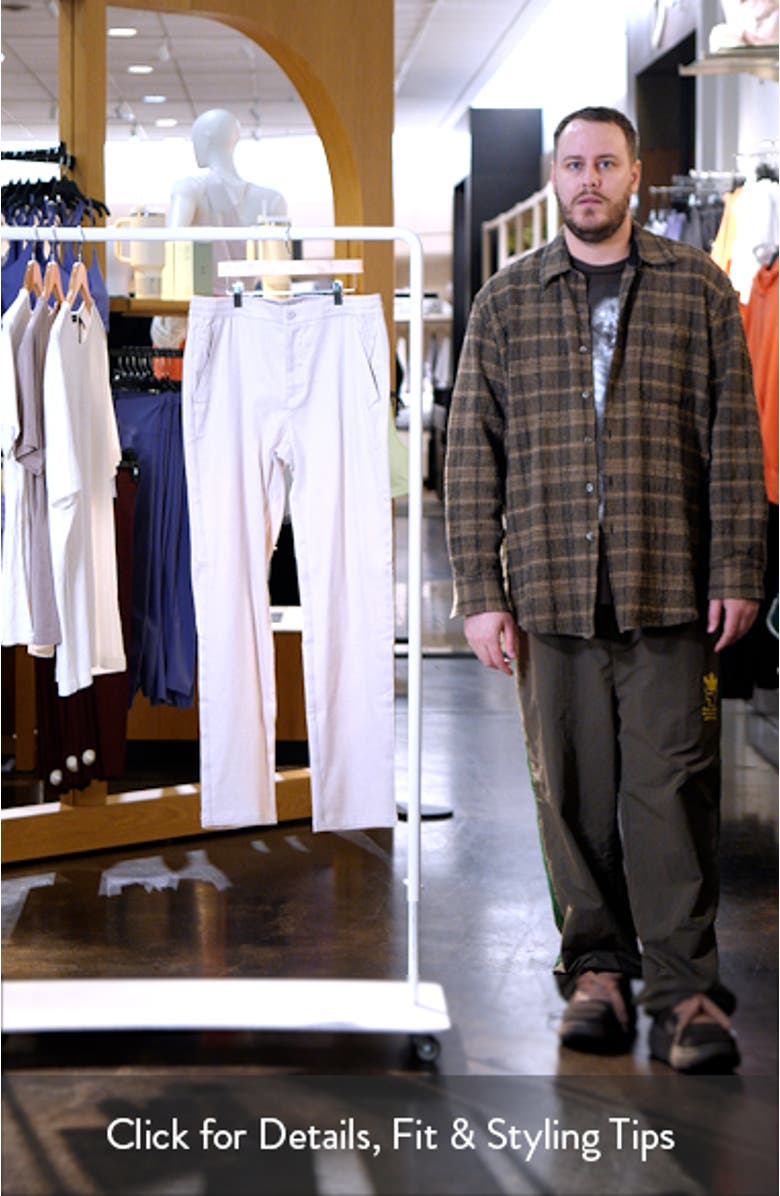 Tristan Stretch Linen & Cotton Drawstring Pants, sales video thumbnail