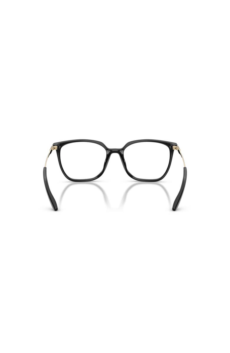 Armani Exchange 52mm Irregular optical glasses, Alternate, color, Black