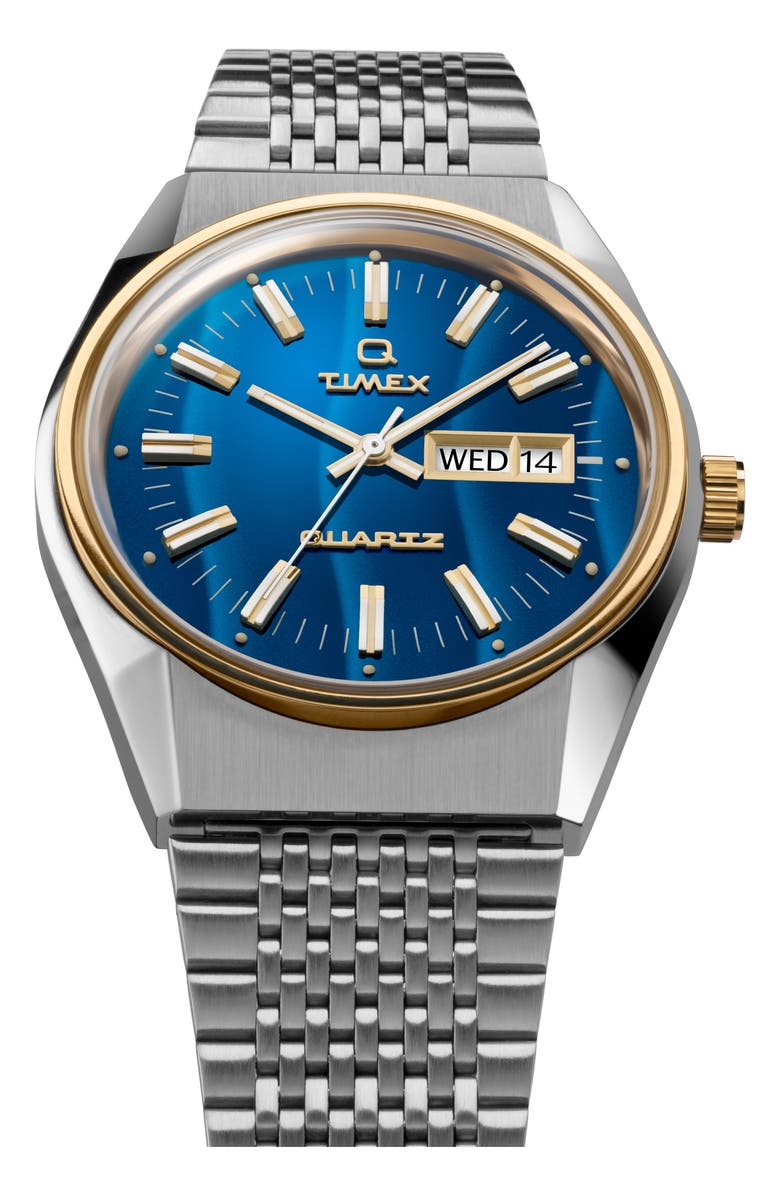 Timex<sup>®</sup> Q Timex Reissue Bracelet Watch, 38mm, Alternate, color, 