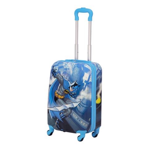 DC Comics Batman rooftop kids 21 inch luggage