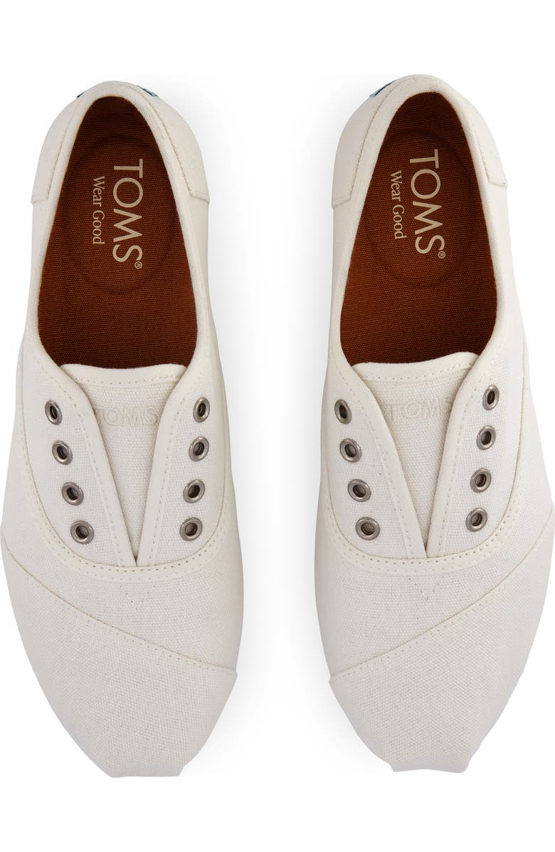 TOMS Cordones Plus Sneaker, Alternate, color, White