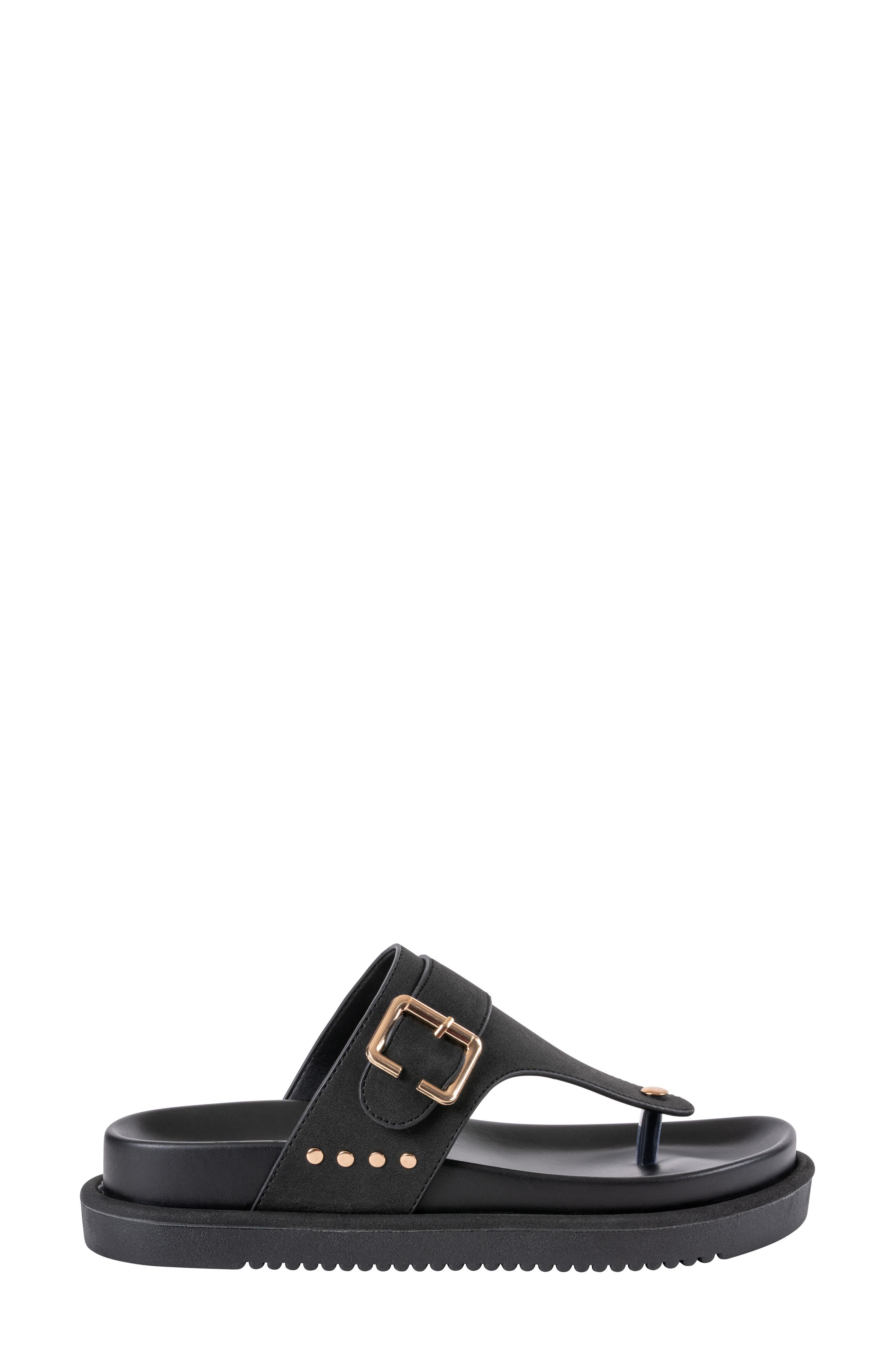GOOD CHOICE NEW YORK Serene Sandal, Alternate, color, Black