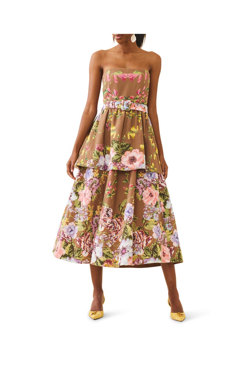 Eddy Daisy Dress, Alternate, color, Carmel Victorian Floral