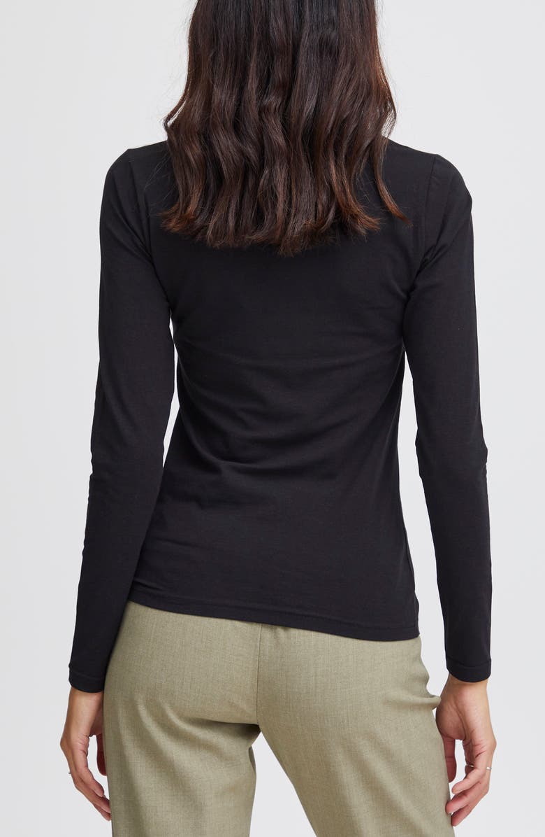 B.YOUNG By Pamila Cotton T-Shirt, Alternate, color, Black